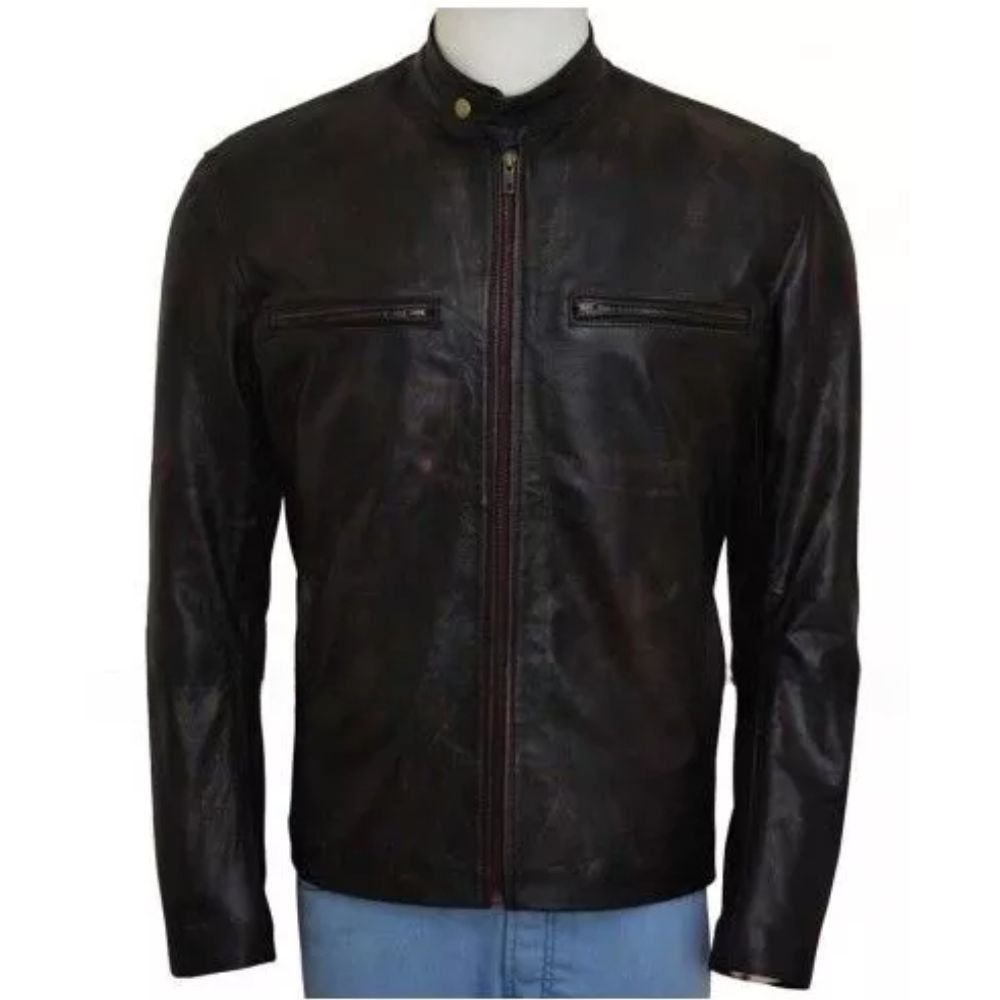 Chicago P.d Jason Beghe Leather Jacket