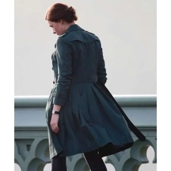 Mission Impossible 5 Rebecca Ferguson Wool and cotton Coat