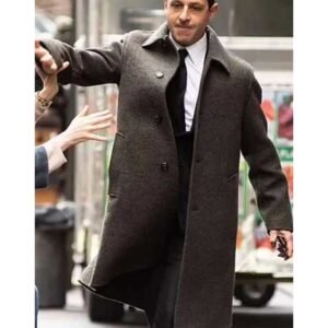 Succession S04 Jeremy Strong Wool Coat