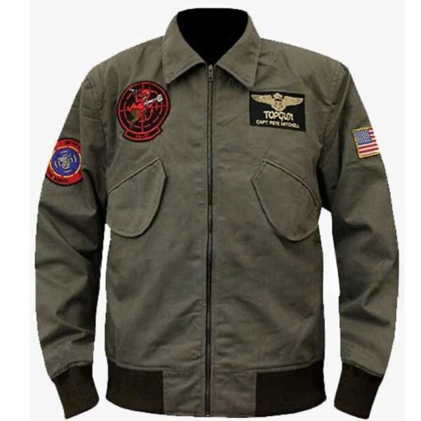Top Gun 2 Tom Cruise Maverick Bomber Jacket