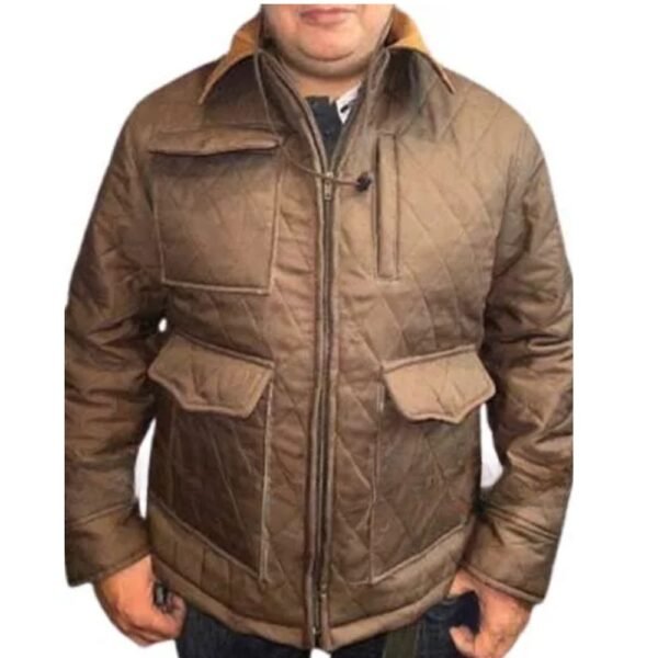 Yellowstone Kevin Costner Brown Cotton Jacket