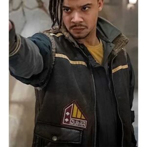 Doctor Who S013 Jacob Anderson Brown Leather Vest