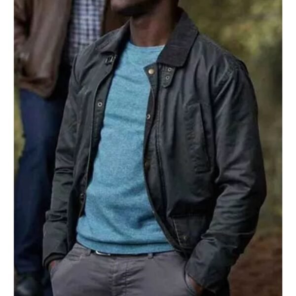 Doctor Who Tosin Cole Grey Cotton Jacket