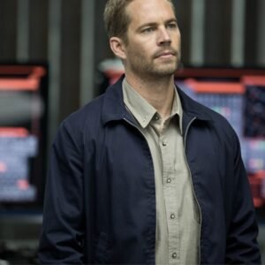 Fast And Furious 7 Paul Walker Blue Cotton Jacket