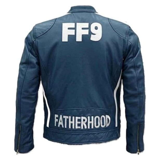 Fast And Furious 9 Vin Diesel Blue Leather Jacket