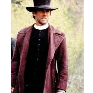 Pale Rider Clint Eastwood Wool Trench Coat