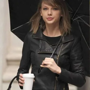 taylor-swift-stylish-black-leather-jacket - Slimfit Jacket taylor-swift-stylish-black-leather-jacket.webp